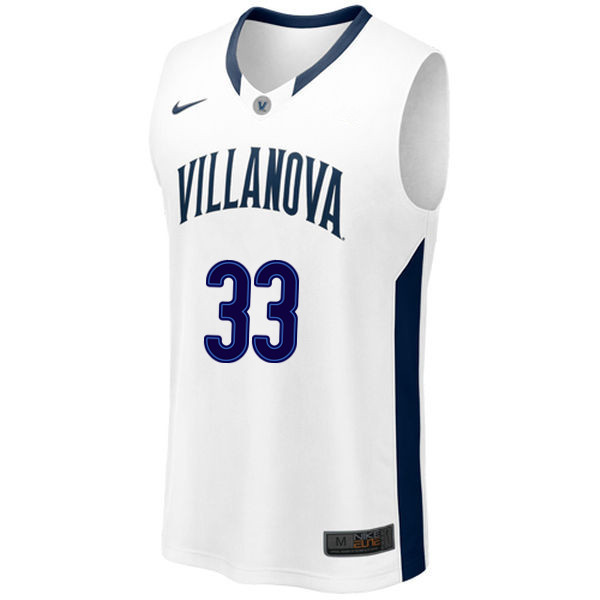 Men #33 Dante Cunningham Villanova Wildcats College Basketball Jerseys Sale-White